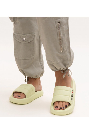 Groene schuimsandalen Ciarsa