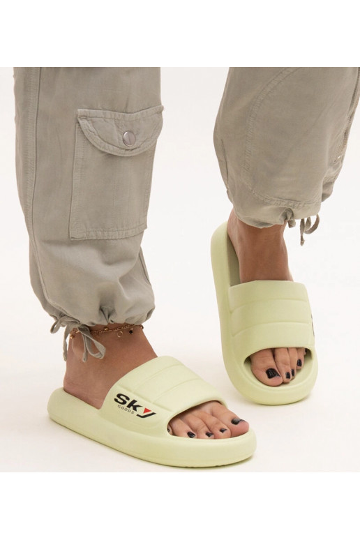 Groene schuimsandalen Ciarsa