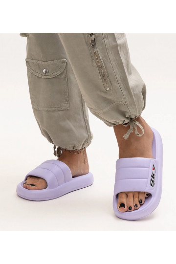 Paarse schuimsandalen Ciarsa 2