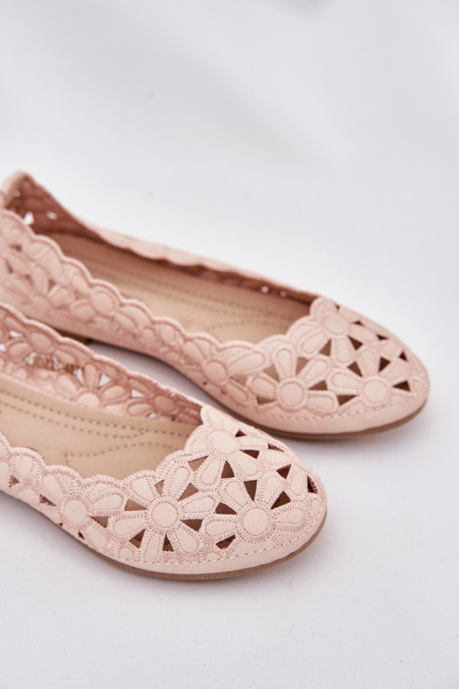 met elementen van opengeInerkt ballerinas Kinderen met glans roze Zindira met elementen van opengeInerkt ballerinas Kinderen met glans roze Zindira
