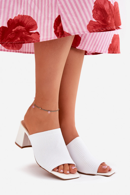 Damespantoffels met hakken Typu Słupek Initte kleur INenilan