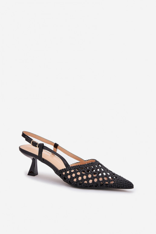 Hakken Ze Szpiczastym Noskiem I Odkrytą Piętą zInart Umirana Hakken Ze Szpiczastym Noskiem I Odkrytą Piętą zInart Umirana