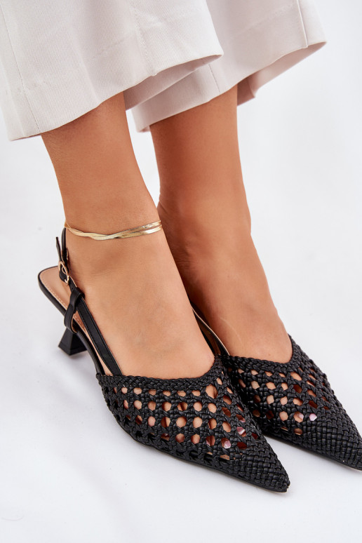 Hakken Ze Szpiczastym Noskiem I Odkrytą Piętą zInart Umirana Hakken Ze Szpiczastym Noskiem I Odkrytą Piętą zInart Umirana