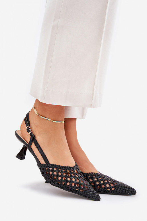 Hakken Ze Szpiczastym Noskiem I Odkrytą Piętą zInart Umirana Hakken Ze Szpiczastym Noskiem I Odkrytą Piętą zInart Umirana