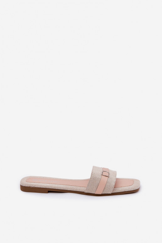 gelijk aan Damespantoffels met riemen I met gespen beige Zilina gelijk aan Damespantoffels met riemen I met gespen beige Zilina