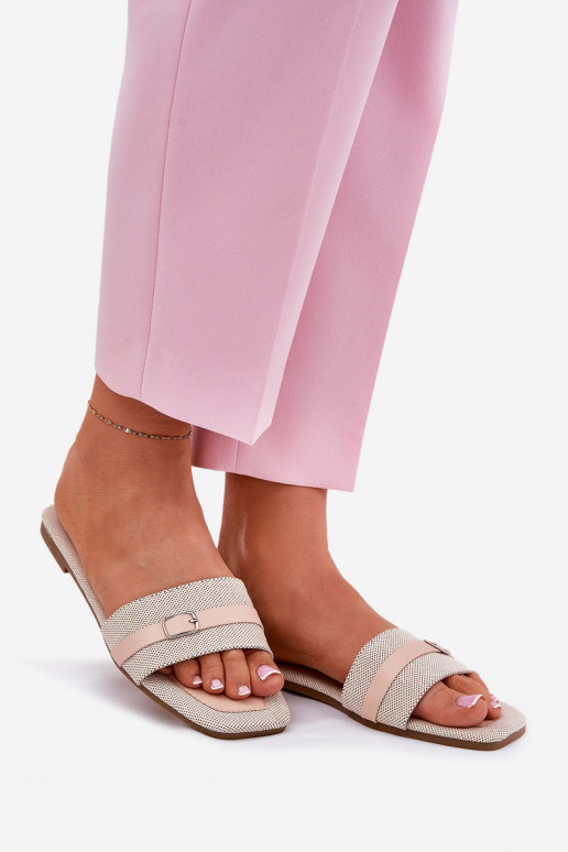 gelijk aan Damespantoffels met riemen I met gespen beige Zilina gelijk aan Damespantoffels met riemen I met gespen beige Zilina