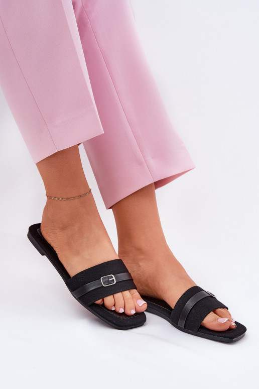 gelijk aan Damespantoffels met riemen I met gespen zInart Zilina