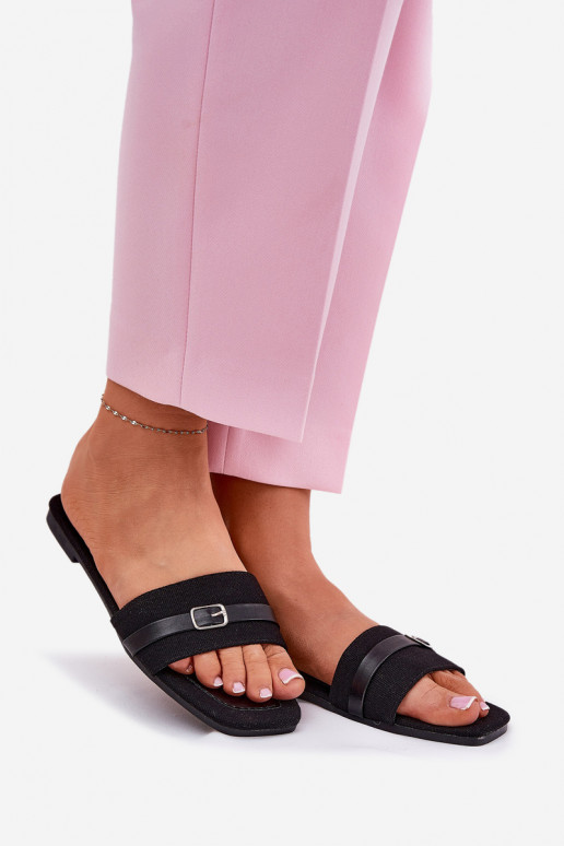 gelijk aan Damespantoffels met riemen I met gespen zInart Zilina