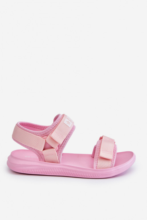 Dames Sportieve stijl sandalen Big Star LL274729 roze Dames Sportieve stijl sandalen Big Star LL274729 roze