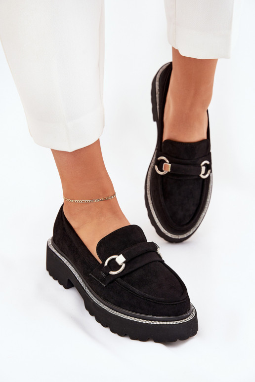 dames mocassins Versierd Cyrkoniami zInart Patina