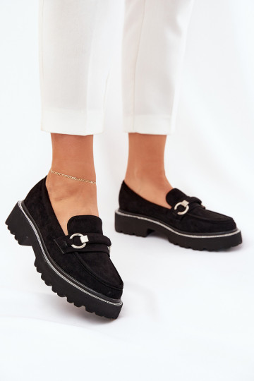 dames mocassins Versierd Cyrkoniami zInart Patina 2