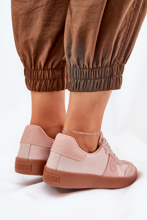 Sneakers model schoenen Dames Big Star RR274373 roze Sneakers model schoenen Dames Big Star RR274373 roze