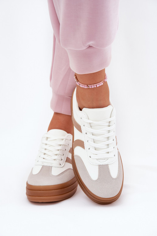 Sneakers model schoenen Dames met platform Initte kleur Tolianna