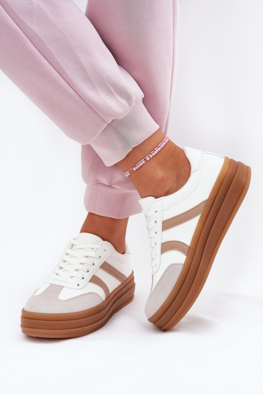 Sneakers model schoenen Dames met platform Initte kleur Tolianna
