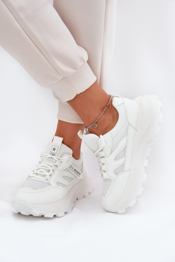 sportschoenen Sneakers model schoenen Dames Op dikke zool Initte kleur Prononice 2