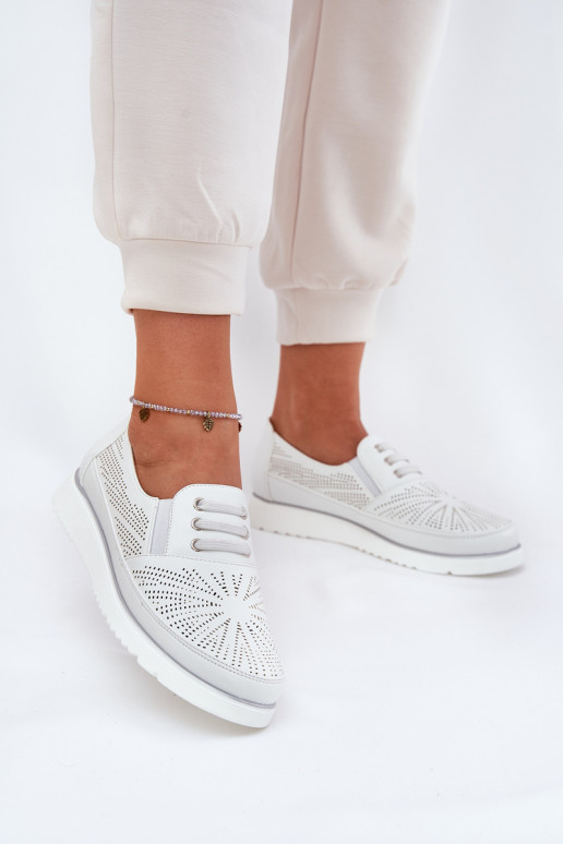 schoenen Dames Persistent model met elementen van opengeInerkt Initte kleur Azethia