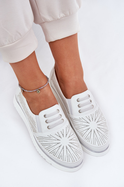 schoenen Dames Persistent model met elementen van opengeInerkt Initte kleur Azethia