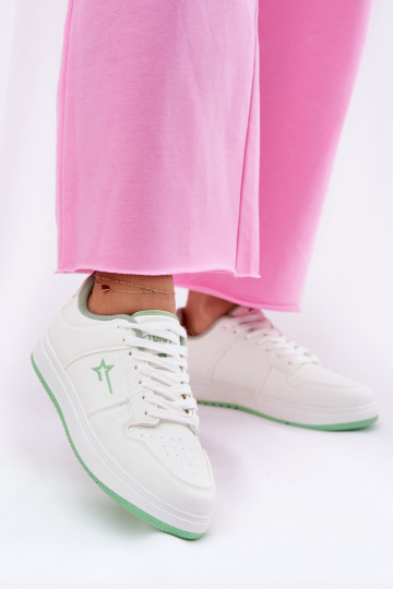 Dames witte sneakers Big Star RR274A246, Hi-Poly systeem