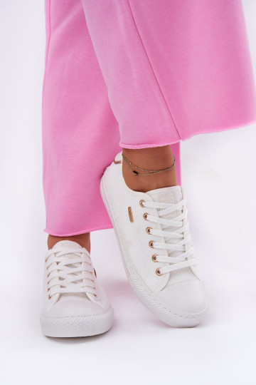 Dames witte vrijetijdsschoenen Big Star RR274766