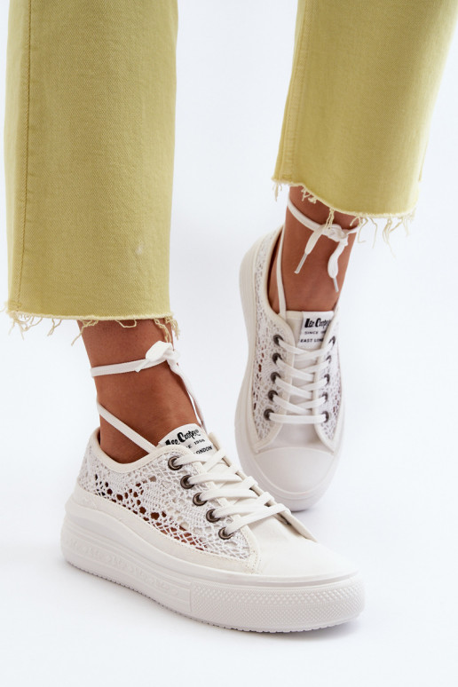 met kantmotieven Vrijetijdsschoenen Lee Cooper LCIN-23-44-1617 Initte kleur