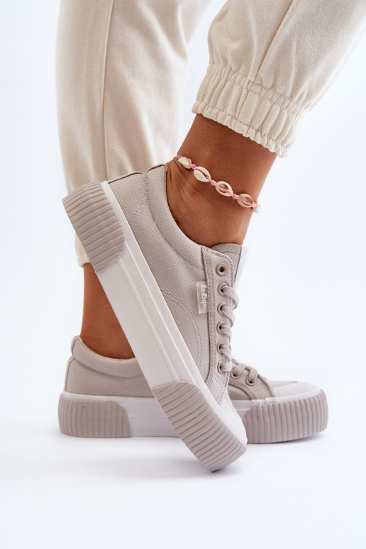 Vrijetijdsschoenen Op dikke zool Lee Cooper LCIN-24-31-2178 grijs