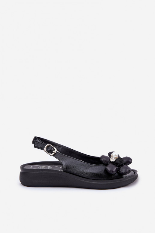 Dames sandalen Met sierlijk met bloemenem zInart Divonne