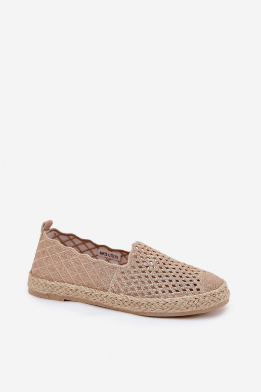 Espadrilles Met Vlecht Vinceza 13625 beige