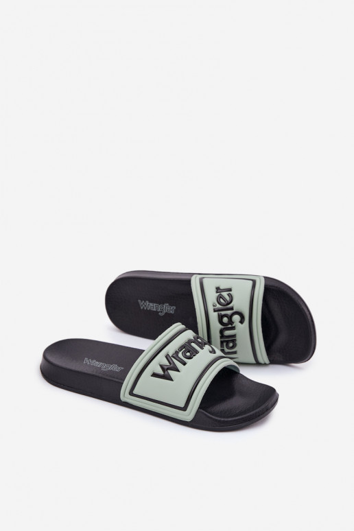 Slippers Het heeftnnen INRANGLER AVERELL SLIDER MEN LOIN 20251042.52D licht groen Slippers Het heeftnnen INRANGLER AVERELL SLIDER MEN LOIN 20251042.52D licht groen