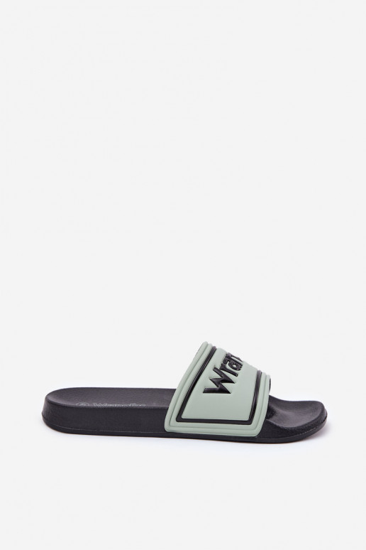 Slippers Het heeftnnen INRANGLER AVERELL SLIDER MEN LOIN 20251042.52D licht groen Slippers Het heeftnnen INRANGLER AVERELL SLIDER MEN LOIN 20251042.52D licht groen