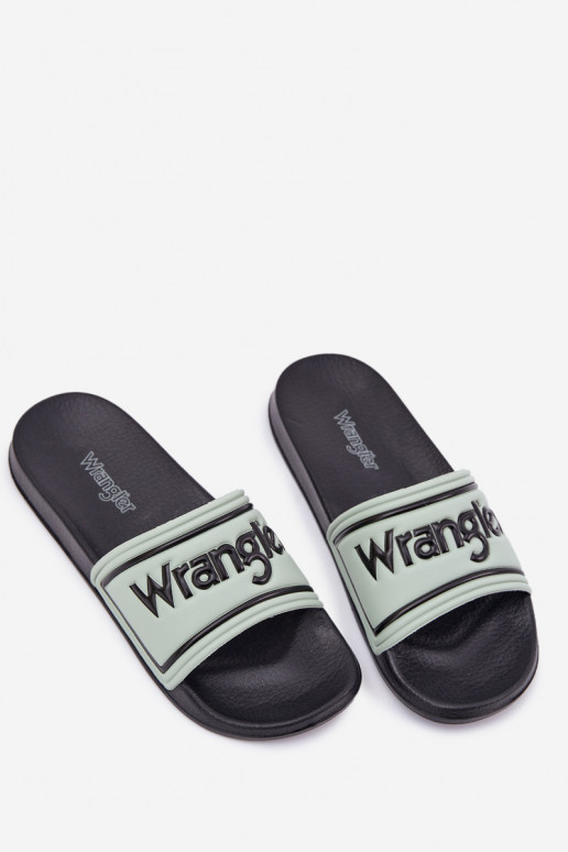 Slippers Het heeftnnen INRANGLER AVERELL SLIDER MEN LOIN 20251042.52D licht groen Slippers Het heeftnnen INRANGLER AVERELL SLIDER MEN LOIN 20251042.52D licht groen