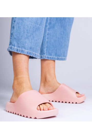 Roze rubberen dames...