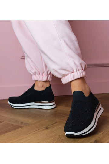 Zwarte dames sportieve...