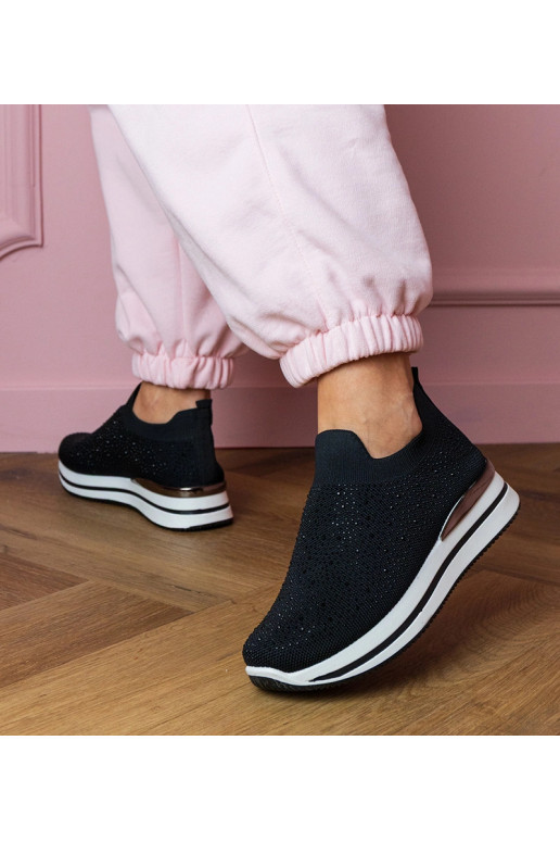 Zwarte dames sportieve sandalen op...