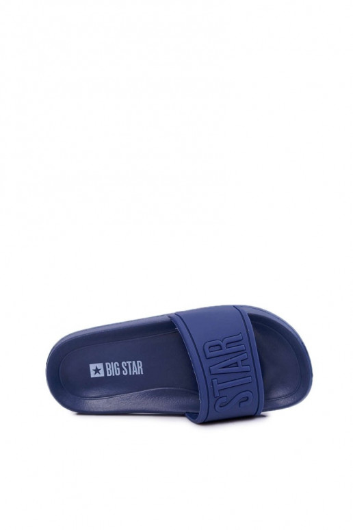 Slippers Kinderen Big Star donkerblauIn DD374155 Slippers Kinderen Big Star donkerblauIn DD374155