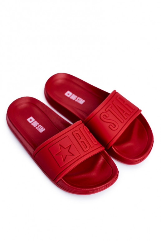 Slippers Kinderen Big Star rood DD374156 Slippers Kinderen Big Star rood DD374156