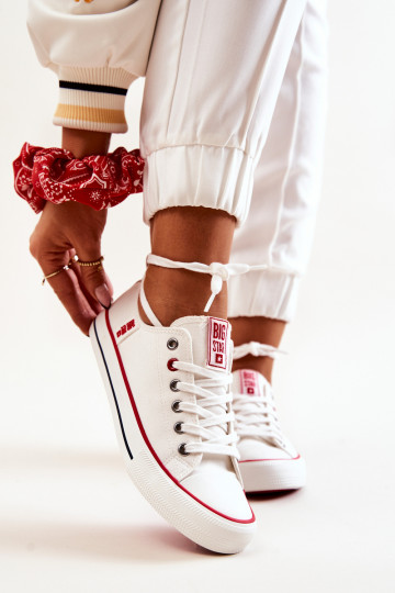 Witte dames casual schoenen Big Star JJ274123 2