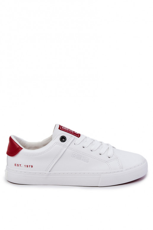 Leer Het heeftnnen Sneakers Big Star JJ174106 INit-rood Leer Het heeftnnen Sneakers Big Star JJ174106 INit-rood