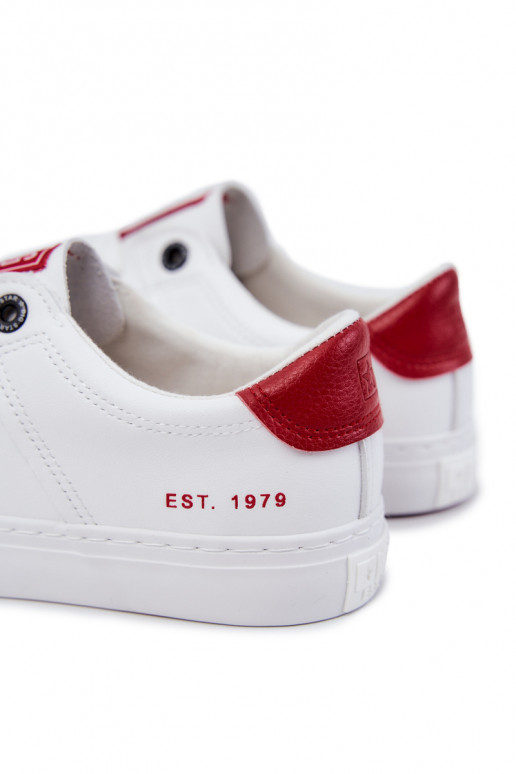 Leer Het heeftnnen Sneakers Big Star JJ174106 INit-rood Leer Het heeftnnen Sneakers Big Star JJ174106 INit-rood