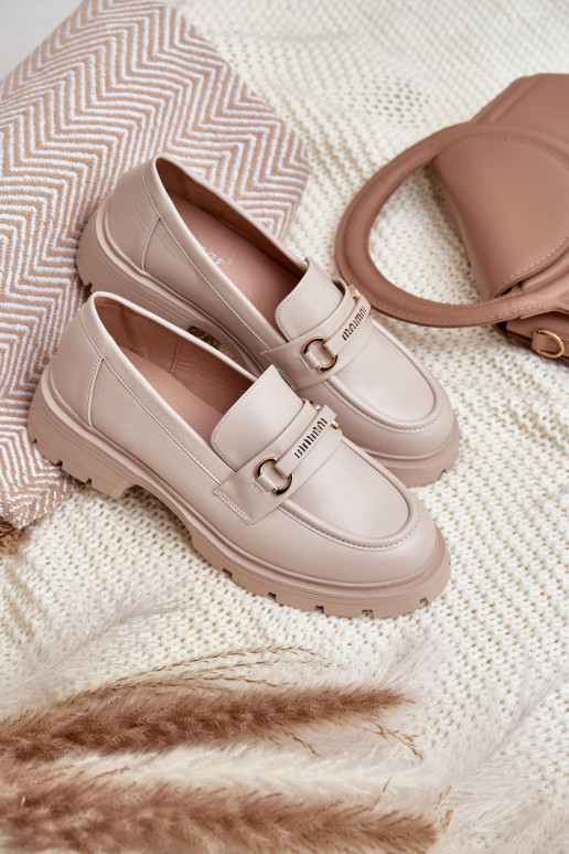 Zandkleurige klassieke dames... Zandkleurige klassieke dames...