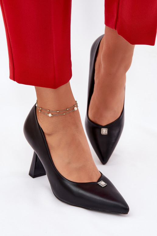 Elegante stijl Schoenen Op Rozszerzanej Szpilce Vinceza 62222 zInart Elegante stijl Schoenen Op Rozszerzanej Szpilce Vinceza 62222 zInart