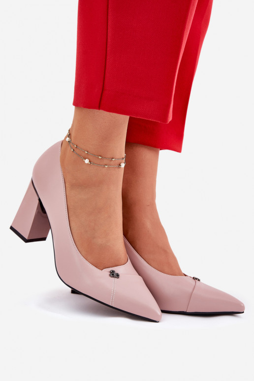 Schoenen met hakken Elegante stijl Vinceza 62224 roze Schoenen met hakken Elegante stijl Vinceza 62224 roze