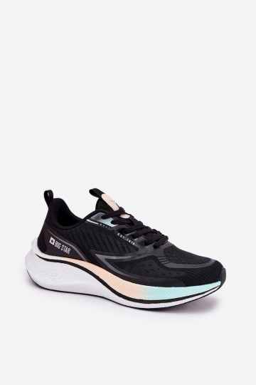 Sportieve schoenen voor dames Big Star RR274A160 HI-POLY SYSTEM zwarte kleur 2