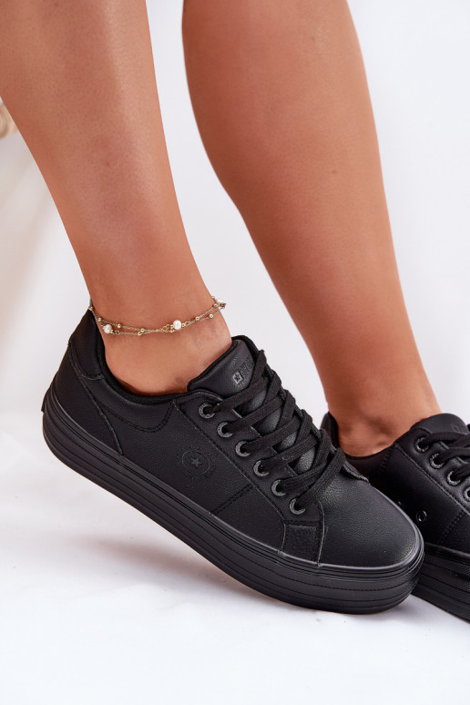 Eko Leer Vrijetijdsschoenen met platform Big Star RR274299 zInart