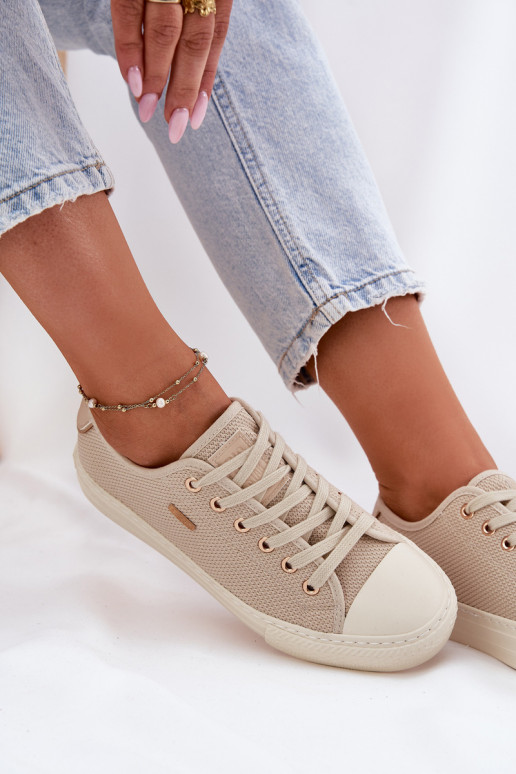 materiaal Vrijetijdsschoenen Big Star RR274767 beige