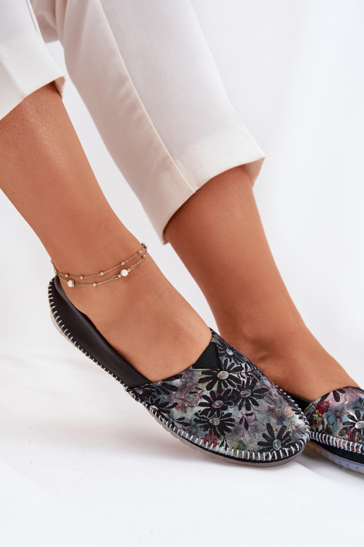 Ballerinas met patronen Het heeftciejka T1930-39 zInart