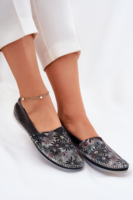 Ballerinas met patronen Het heeftciejka T1930-39 zInart