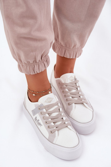 Vrijetijdsschoenen met platform Lee Cooper LCIN-25-31-3479L INit-grijs