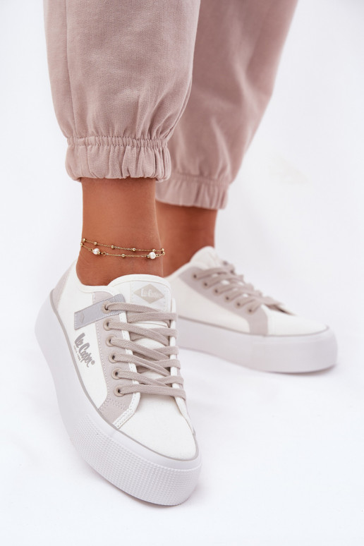 Vrijetijdsschoenen met platform Lee Cooper LCIN-25-31-3479L INit-grijs Vrijetijdsschoenen met platform Lee Cooper LCIN-25-31-3479L INit-grijs