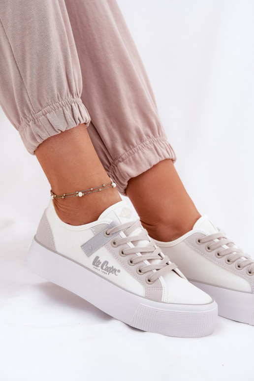 Vrijetijdsschoenen met platform Lee Cooper LCIN-25-31-3479L INit-grijs Vrijetijdsschoenen met platform Lee Cooper LCIN-25-31-3479L INit-grijs