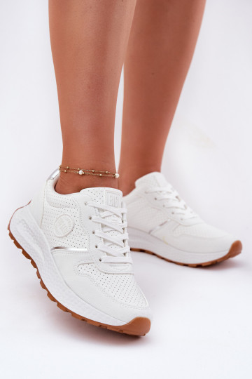 Sneakers model schoenen Dames met platform Big Star RR274487 Hi-Poly System Initte kleur